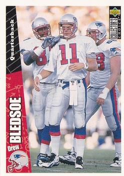 Drew Bledsoe New England Patriots 1996 Upper Deck Collector's Choice NFL #96